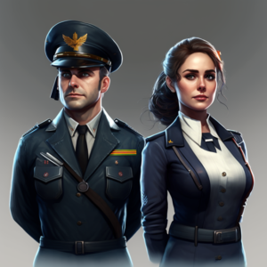 pilots in uniform