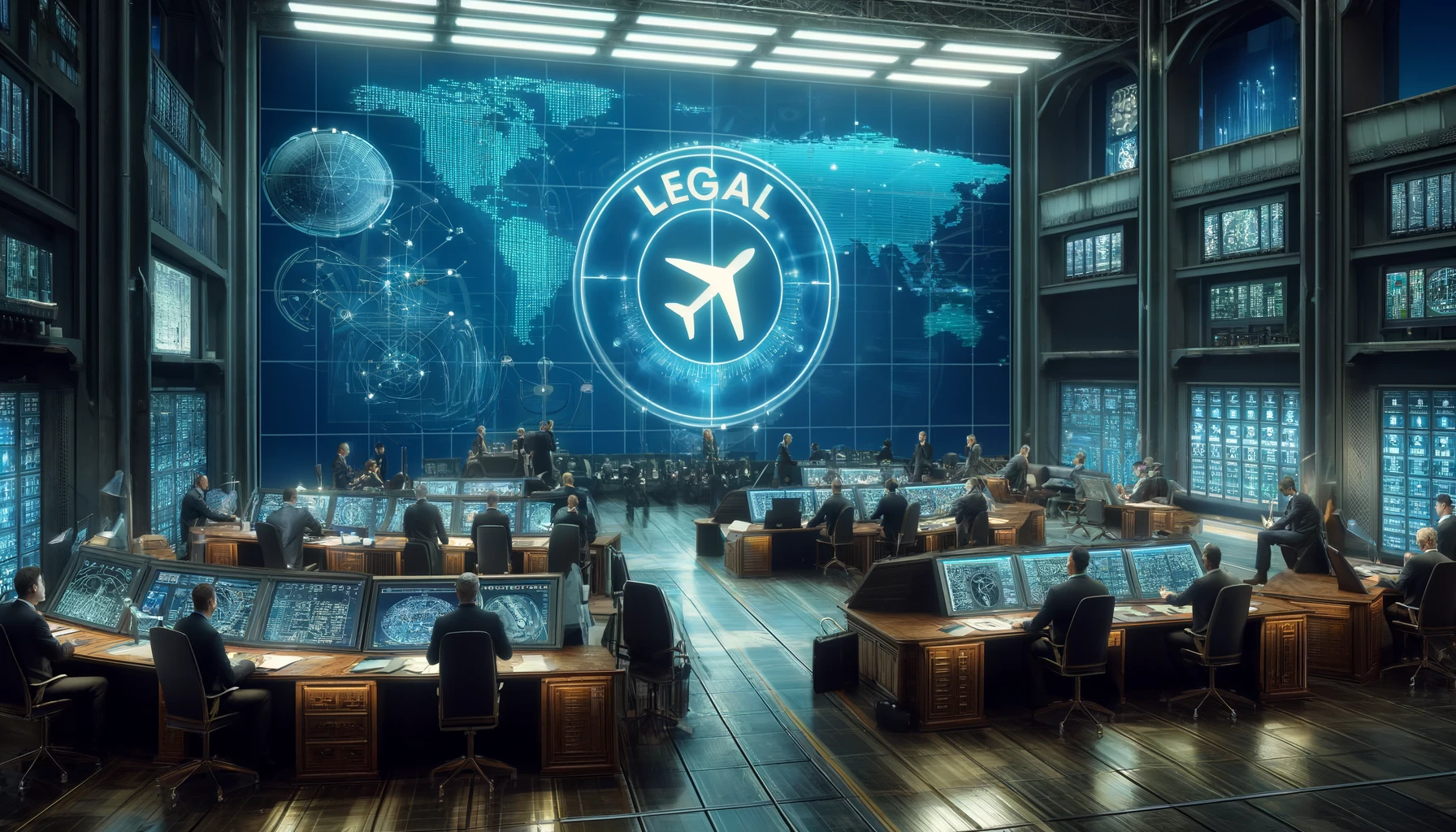 The Legal Framework of Air Navigation Services. sophisticated air traffic control center
